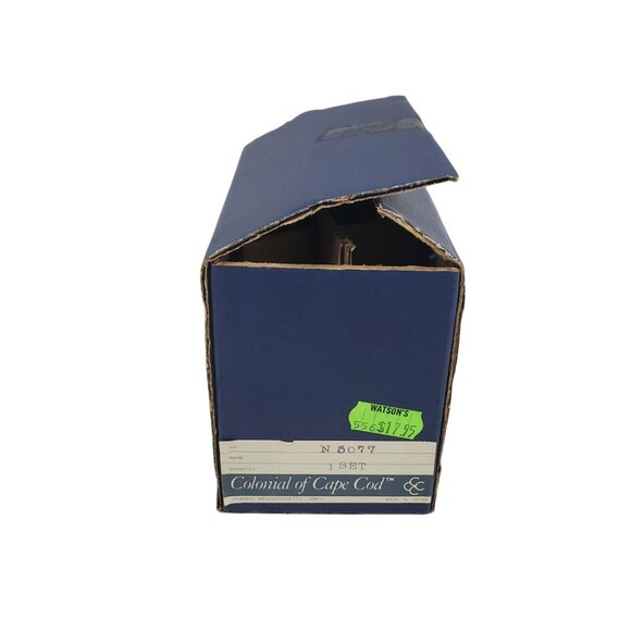 Vintage 1980 Hand-Painted Ceramic Christmas Nativity Scene 8 Figurines Blue Tan - Picture 11 of 11